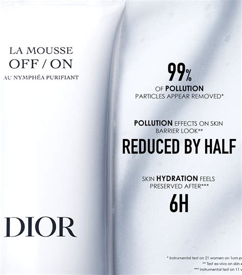 dior la mousse off on